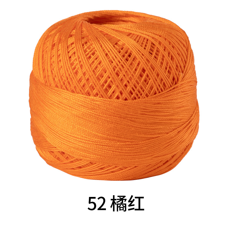 Picture of Color picking No. 10 micro hook lace thread hand-woven 40# fine wool crochet woven hand ball