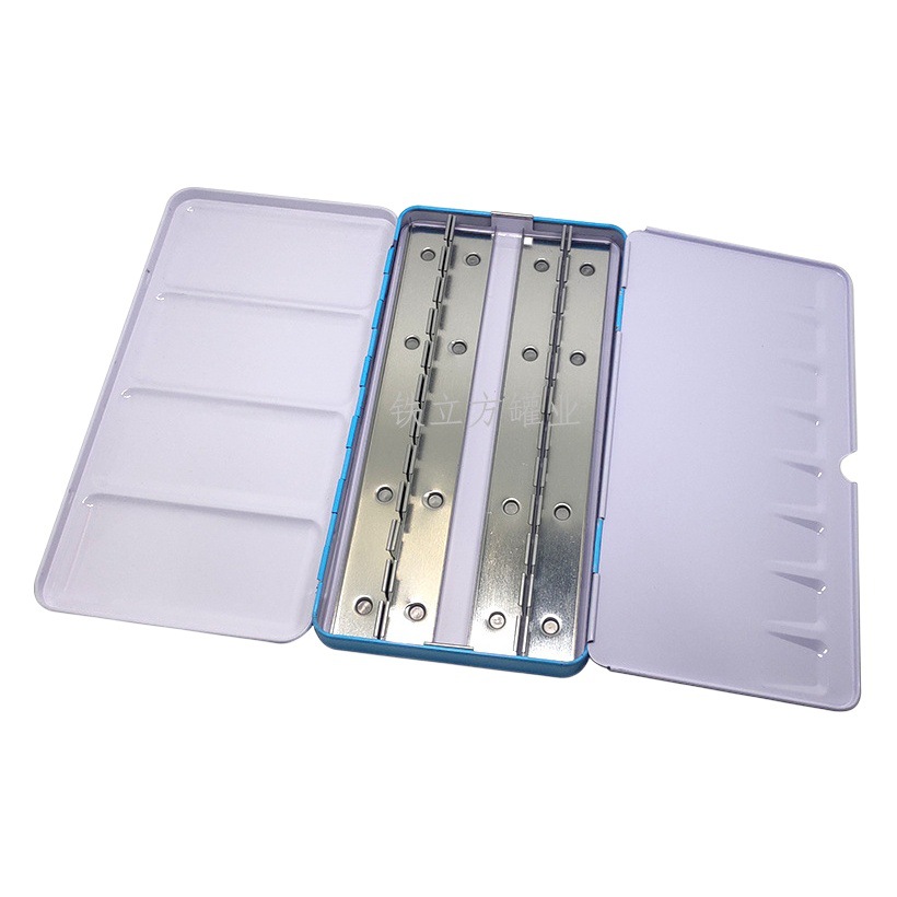 48 Color high quality Thickened Solid Pigment Iron Box Sketches Painting Art 52 Color Solid Watercolor Metal Color Box