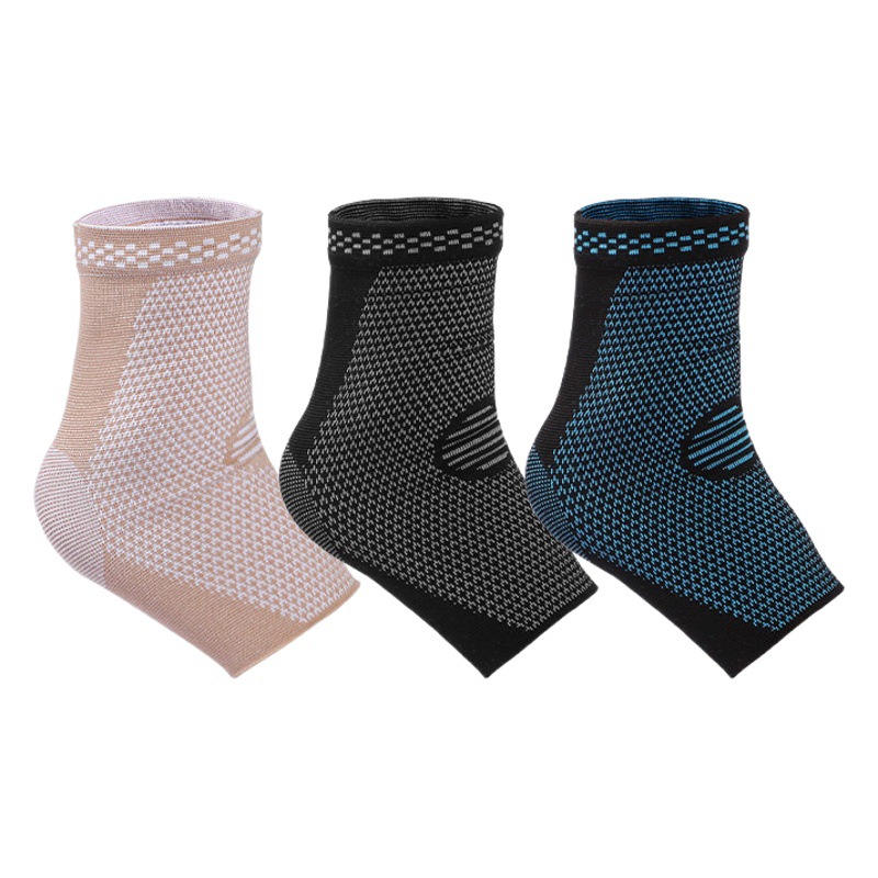 New cross-border knitted four-sided shell ankle protection for sprain breathable anti-ankle ankle protection for men and women warm running fitness