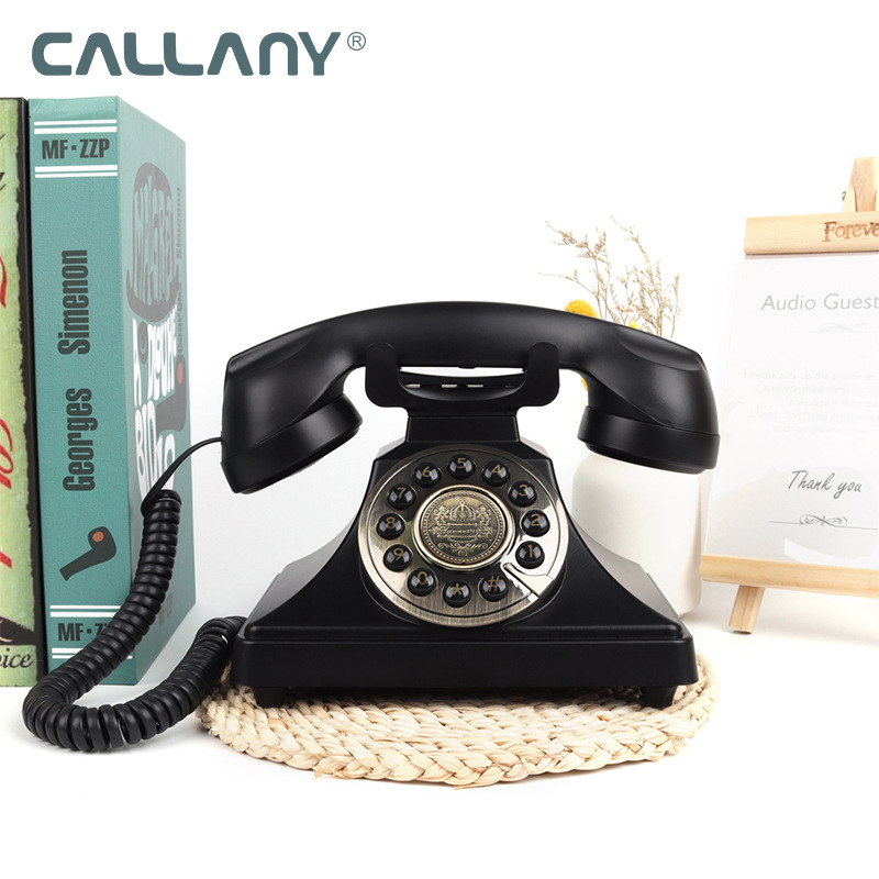 New Fixed-Line Old-Fashioned Antique Wedding Message Blessing Phone Retro Fixed Landline Recording Telephone Wholesale