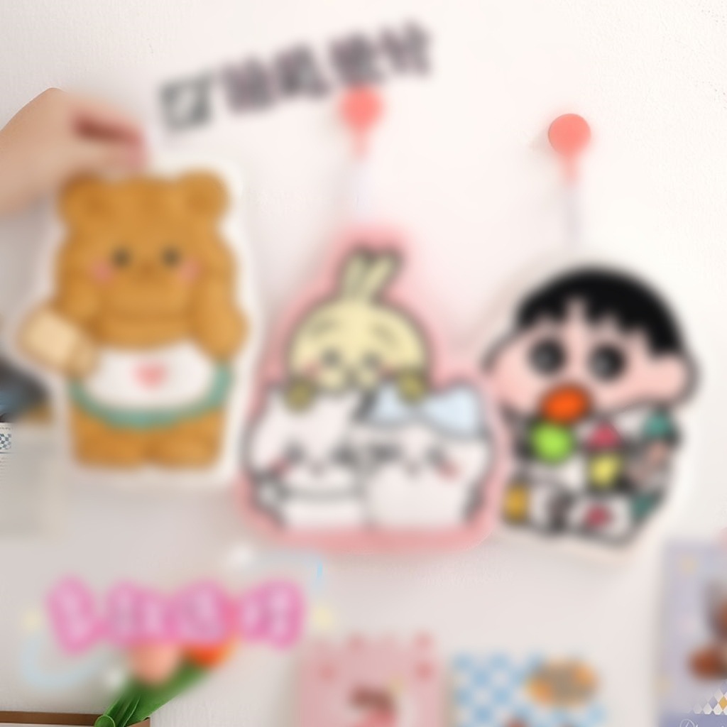 Picture of Cartoon Cute Hanging Hand Towel Soft Absorbent Thickened Hair-free Toilet Kitchen Handkerchief Children's Hand Cloth