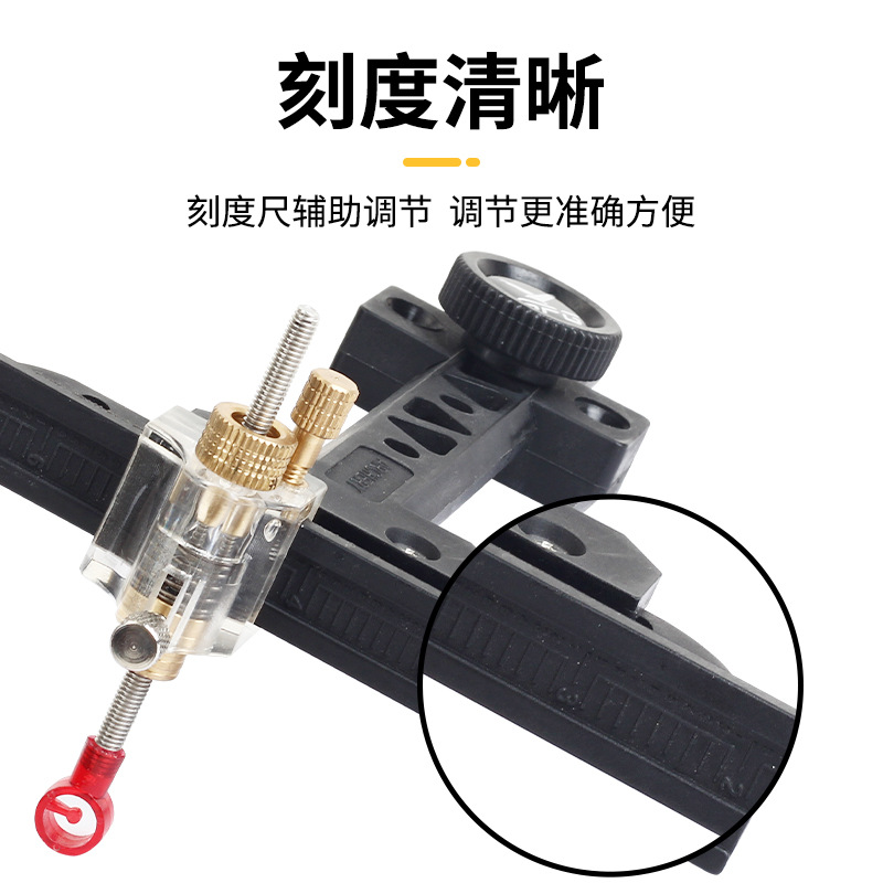 Picture of Competitive Recurve Bow Sight Archery Competition Plastic Sight Recurve T-Shaped Sight Adjustable Entry Accessories