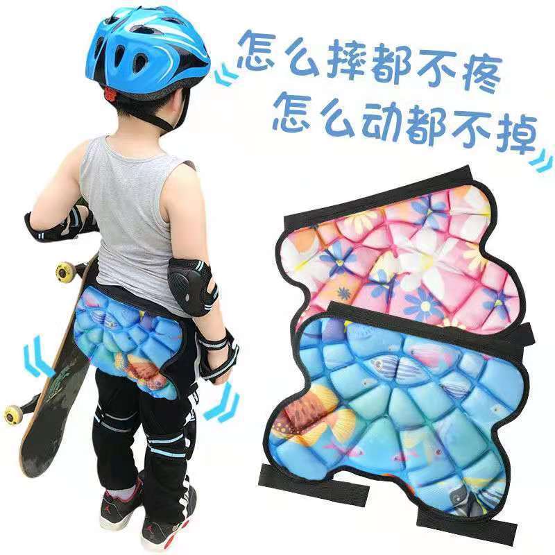 Children's Helmet, Hip Pads, Anti-Slip Skating Hand Guards, Skiing Knee Pads, Butt Pads, Protective Gear, Thickened and Reinforced Protection