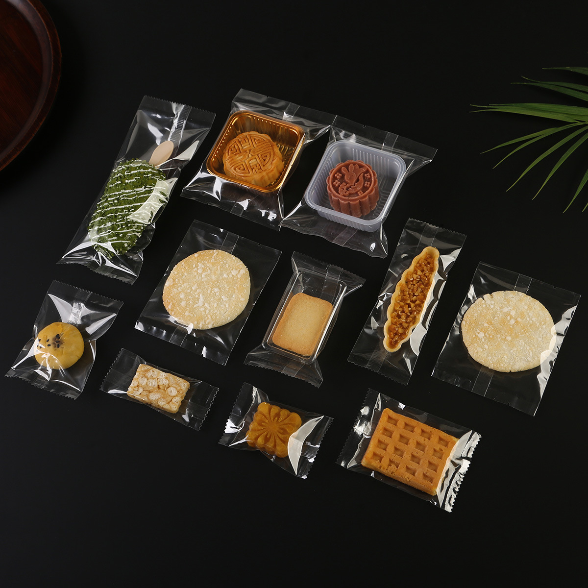 Manufacturer Wholesale Transparent Machine-Sealed Bags, Easy-To-Tear Plastic Packaging Bags, Scented Tea Tea High-Transparent Bags, Food-Grade Middle-Sealed Bags