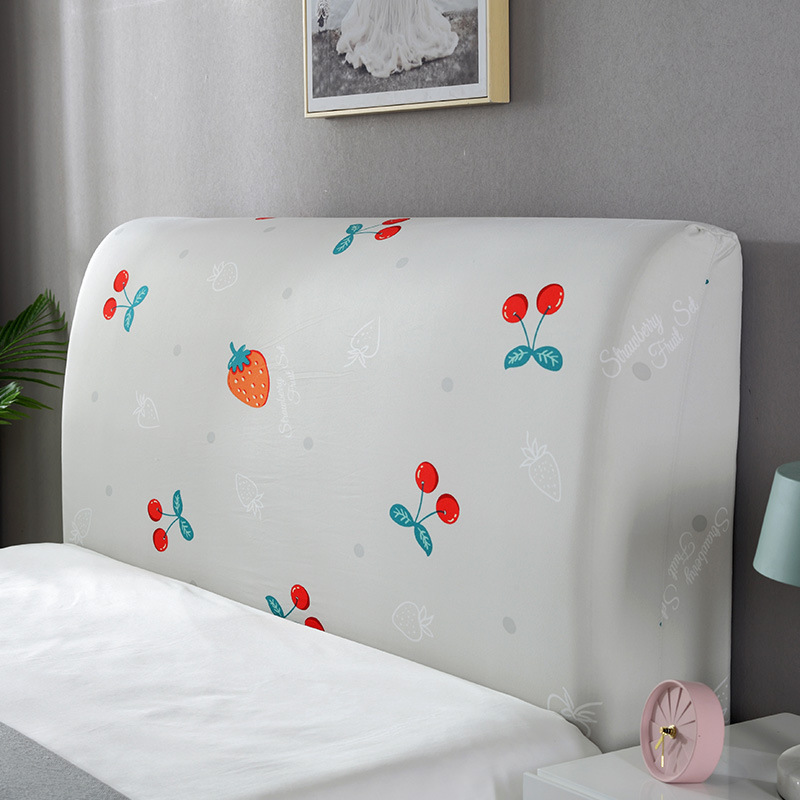 Picture of Nordic Bedhead Cover High Elastic Dust Cover Home Backrest Cover 1.8 m 1.5 Elastic Bedhead Cover Universal