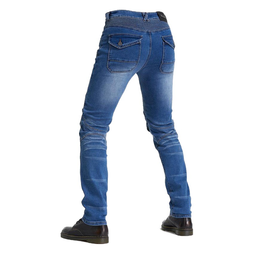 New PK718 protective gear four-piece jeans professional racing pants motorcycle riding pants motorcycle pants