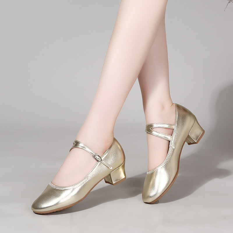 Picture of Cross-border New Double Climbing Square Dance Shoes Dancing Shoes Women's Soft Bottom Dance Shoes Four Seasons Dance Shoes Women's Practice Teacher Shoes