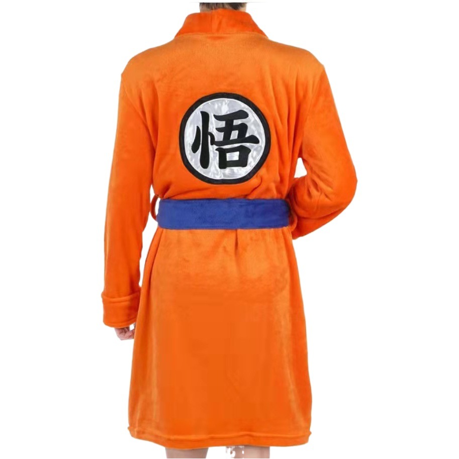 Spot Flannel Sun Wukong Cospiay Amazon Wish Hot-Selling Nightgown Home Clothes Wukong Bathrobe Pajamas