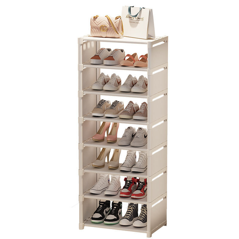 Picture of Simple Shoe Rack Household Doorway Large Capacity Economical Shoe Box Dormitory Indoor Multi-layer Shoe Cabinet Storage Artifact