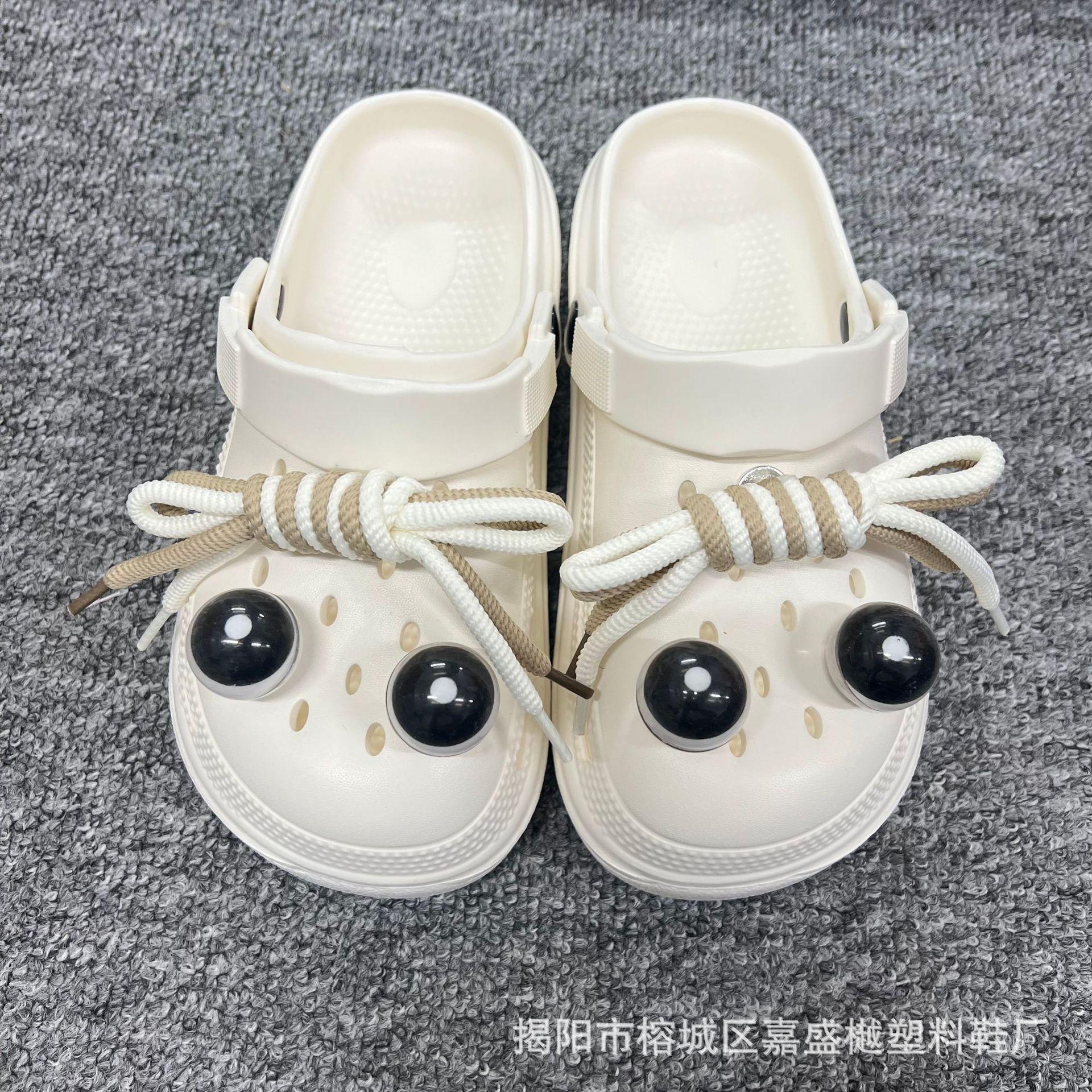 2025 New EVA High-value Cave Shoes for Men and Women Summer Outwear Explosions Thick-soled Increased Non-slip Beach Shoes