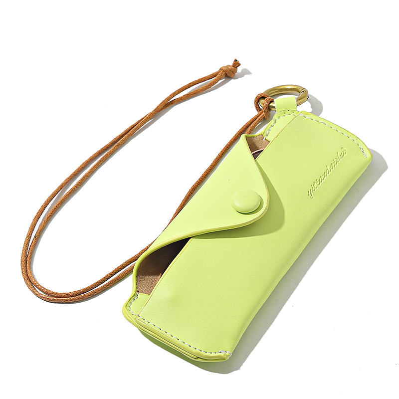Picture of Cross-Border Trendy Products Supply Portable Glasses Shoulder Bag Mirror Case Sunglasses Case New Glasses Case Glasses Bag Protection Halter