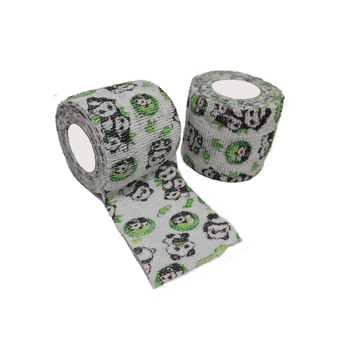 Picture of Factory wholesale non-woven self-adhesive elastic elastic bandage sports protection ankle pet print finger bandage