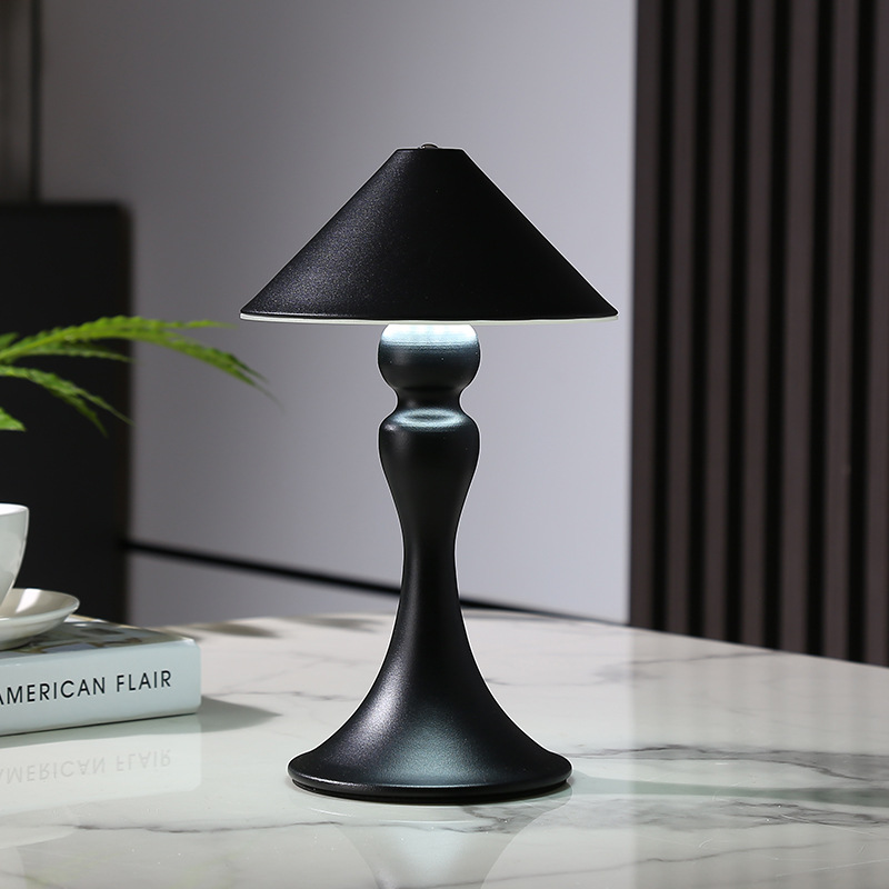 Beauty Mushroom Lamp Bar Table Lamp Rechargeable Led Creative Atmosphere Cafe Restaurant Hotel Bar Table Lamp Night Light