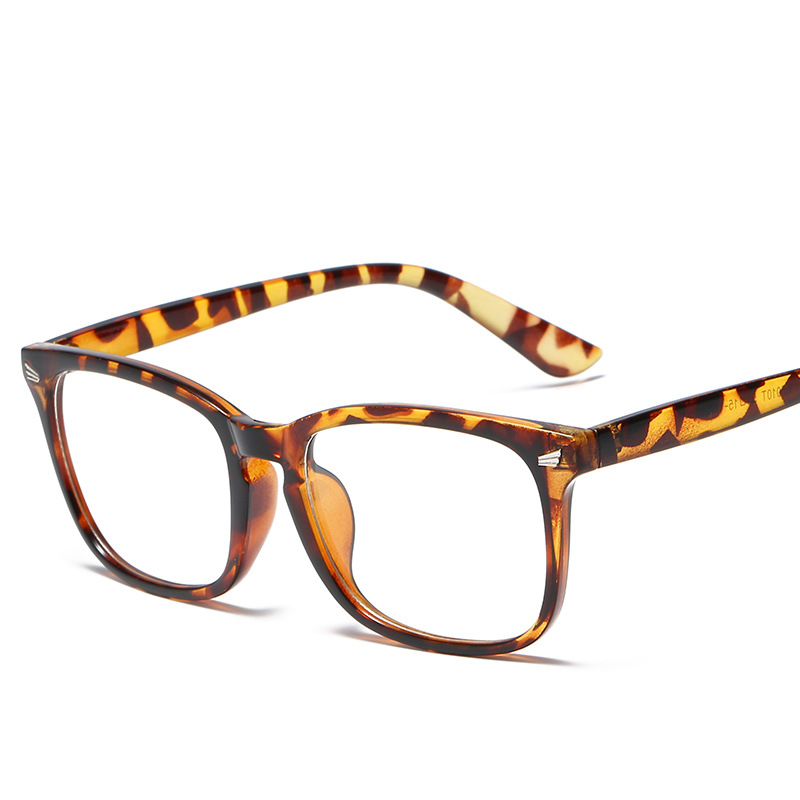Picture of Jite 5010 Flat Simple Square Glasses Frame Full Frame Glasses Rivet Anti-Blue Light Glasses