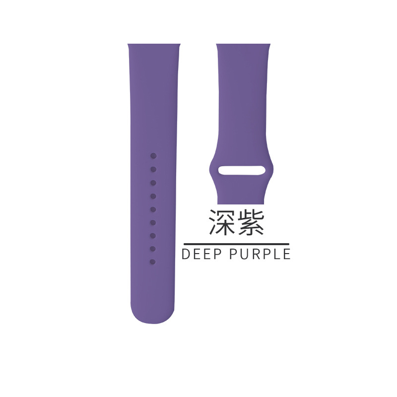 Picture of For AppleWatch Apple Silicone Strap iwatch1-9/SE Smart Watch Classic Sport Strap