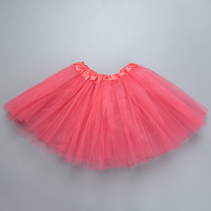 Picture of Amazon Exclusive Skirt Ballet Skirt Three-Layer Six-Piece Mesh Kidsren's Tutu Skirt Performance Clothing Organza Skirt