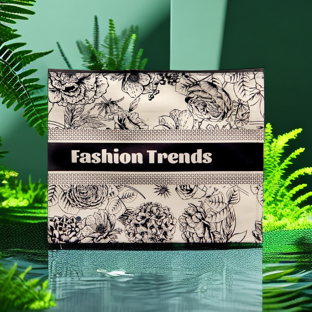 Spring and Autumn leggings packaging bag autumn clothes long pants shark pants non-woven zipper bag underwear cotton socks universal packaging bag