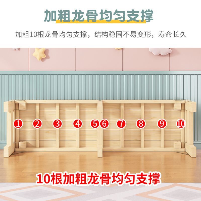 Picture of Foldable and Extendable Bed Splicing Tool, Bedside Bed, Home Baby Bed, Widened Children's Bed, Double Nap Bed, Adult Bed