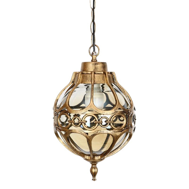 American Waterproof Chandelier Outdoor Corridor Aisle Balcony Dome Light Courtyard Corridor Shelf Gazebo Light Outdoor Sun Room