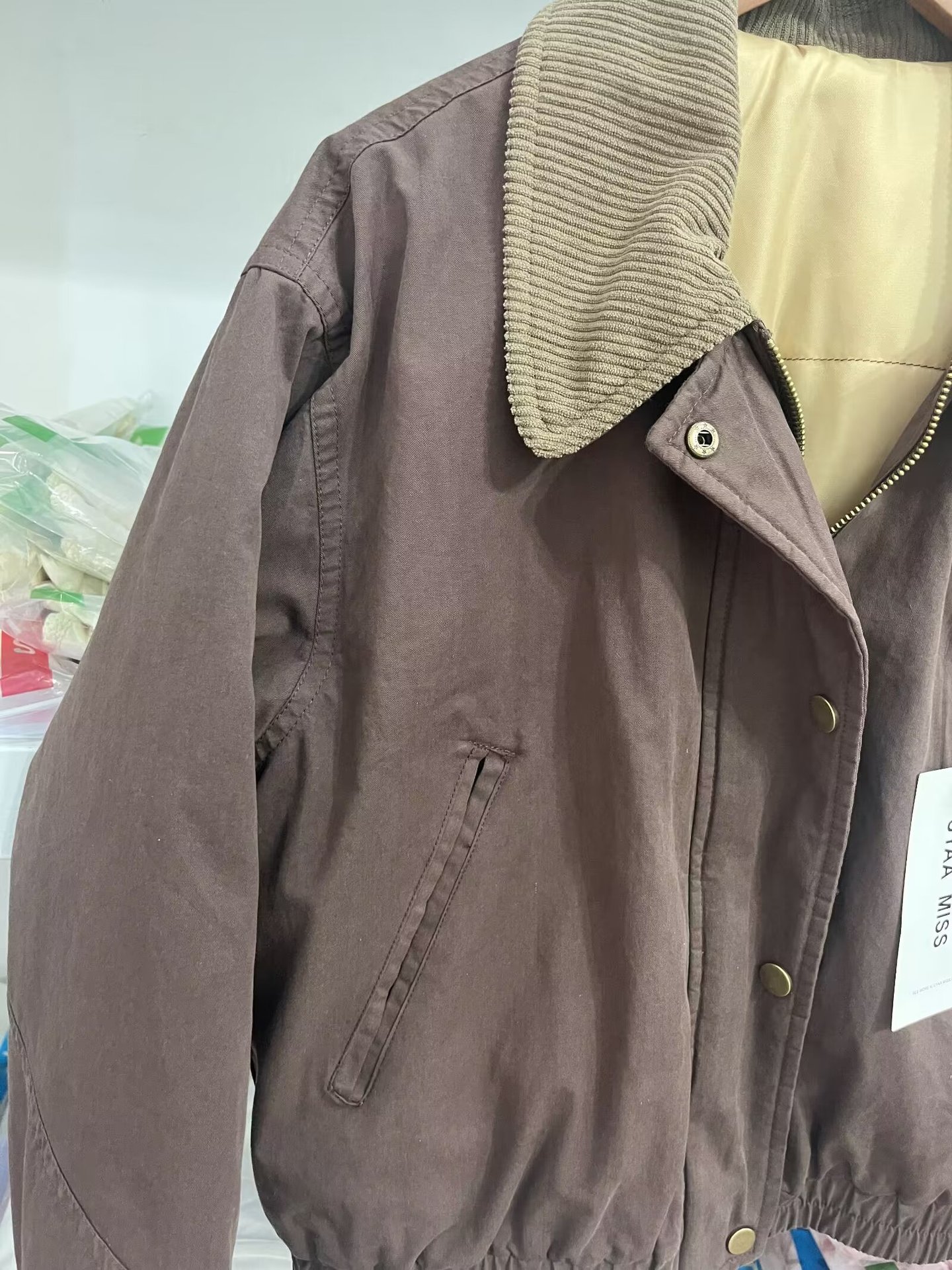 Picture of Cross-border foreign trade AliExpress explosions new foreign trade women's wholesale ZR in stock Maillard wear plus cotton jacket