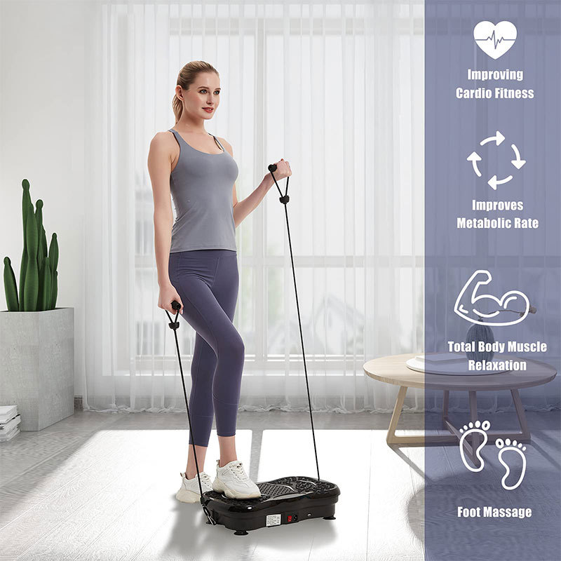 Picture of Cross-Border Home Fat Removal Machine Lazy Person Standing Fitness Exercise Shake Vibration Board Wholesale Mini Body Shaping