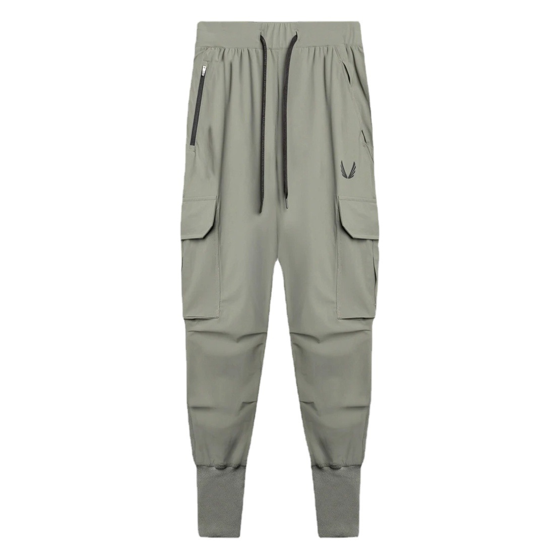 Fitness pants men's overalls men's sports fitness quick-drying toe overalls running pants