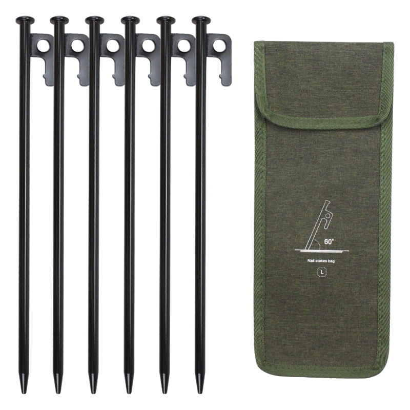 30cm outdoor tent steel nails Oxford cloth bag bold nails suit camping canopy accessories beach snow nails