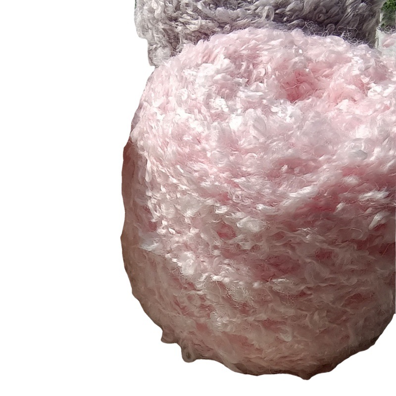 Factory wholesale wool loop yarn mohair wool thread group handmade diy knitted crochet doll scarf sweater