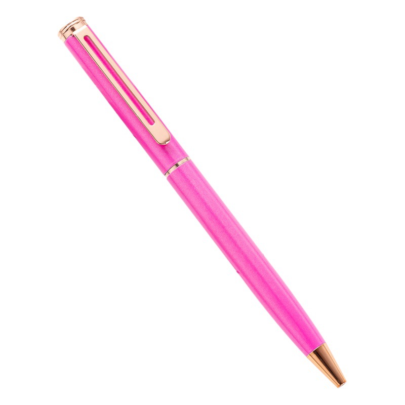New Multicolor Ballpoint Pen Wholesale Office Student Rotating Metal Pen Laser logo Hotel Conference Promotional Pen