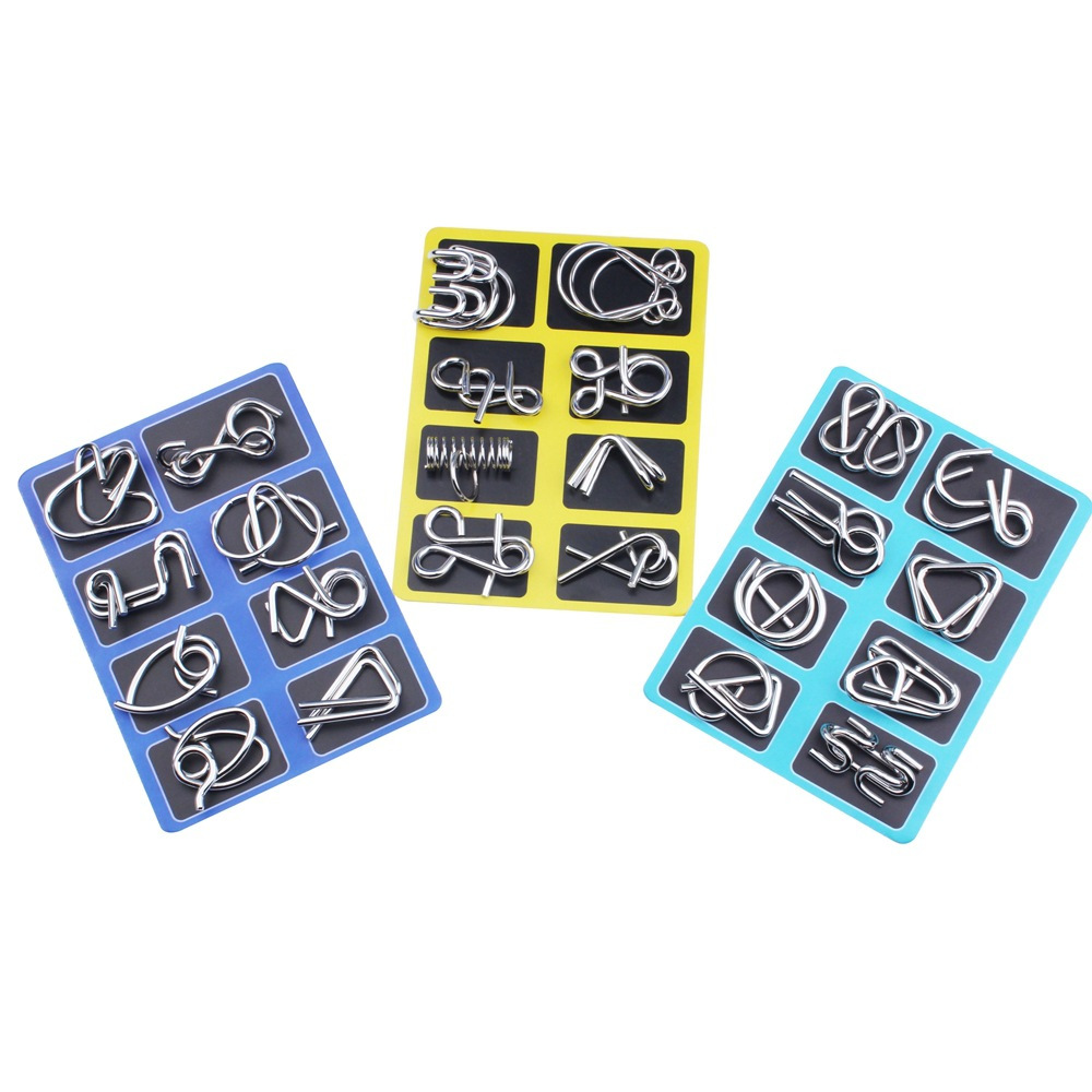 Picture of Net red explosions puzzle nine series burning brain adult children gift unring intelligence toys intelligence buckle suit wholesale