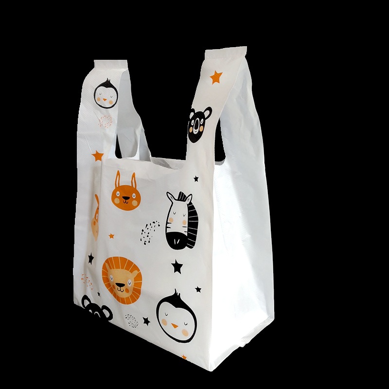 Picture of Plastic bags packaging bags plastic bags clothing gifts cosmetics thickened baking cosmetics children's clothing manufacturers wholesale