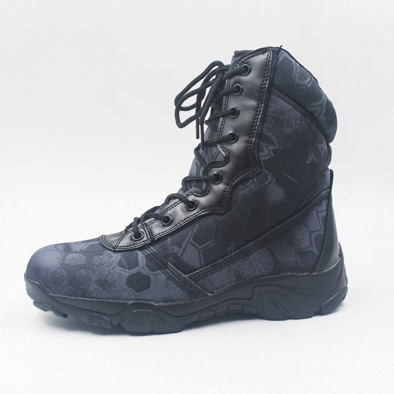 Picture of Cross-border source outdoor hiking boots men's delta high-top desert boots camouflage boots panama shoes in stock