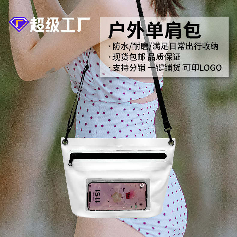 Camping in stock Hot Selling PVC Waterproof Bag Mobile Phone Waterproof Bag Touchable Outdoor Diving Swimming Storage Camping
