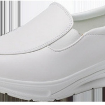 2025 Spring and Autumn Air Cushion Cross-Border Travel Southeast Asian Nurse Shoes White Wedge Maternity Shoes Mom Shoes Work Shoes