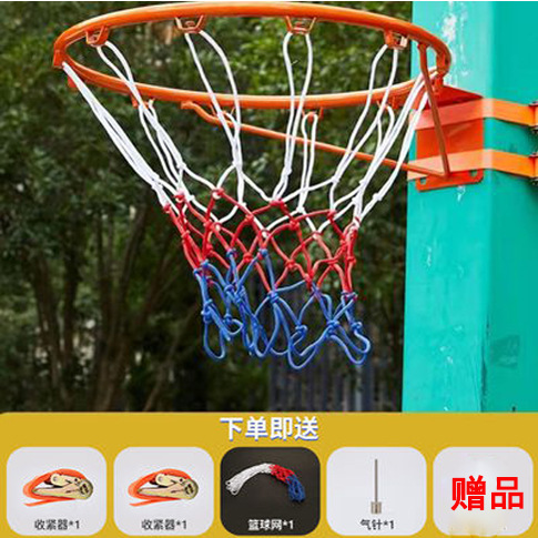 Picture of Basketball Rack Adult Standard Outdoor Basketball Frame Wall Mounted Shooting Rack Indoor Children Standard Basketball Basket