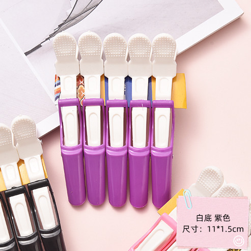Picture of Multi-functional hair styling clip positioning partition alligator clip long mouth clip crane mouth clip curly hair stylist's choice