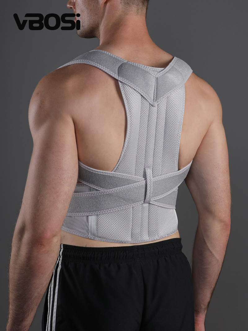 Vbosi Corrector Adult Youth Back Pressurized Posture Correction Belt Anti-Hunchback Support Correction Belt Manufacturer Wholesale