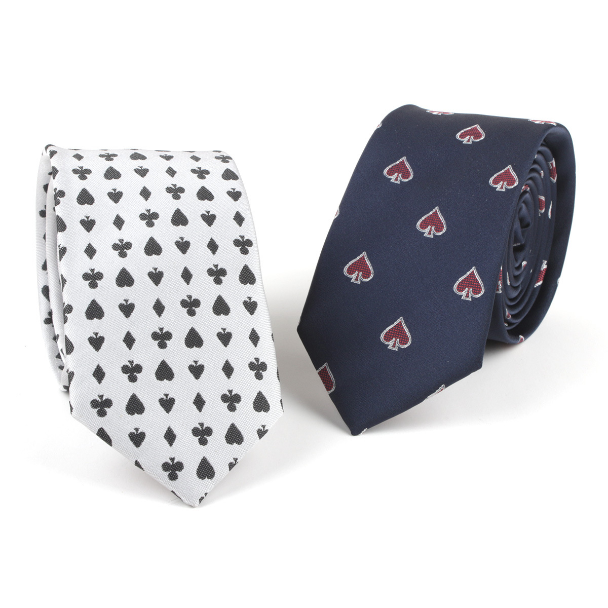 Picture of Men's Tie Polyester Silk Yarn-Dyed Jacquard Animal Elephant Embroidered Casual Tie Cross-Border E-Commerce Spot Wholesale