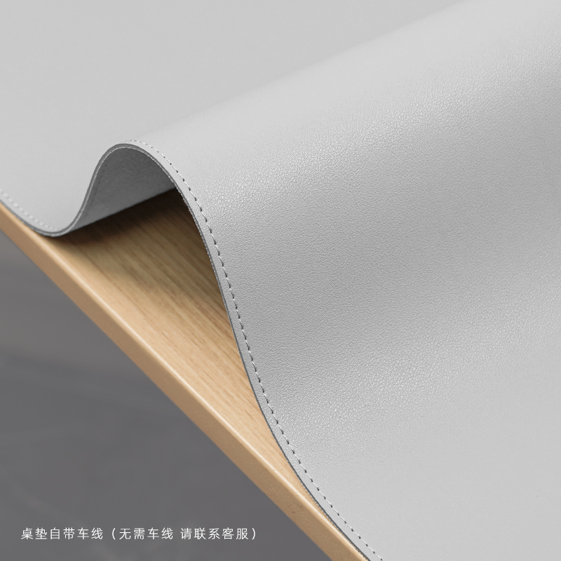 Picture of Double-Sided Leather Mouse Pad, No-Clean, Extra Large Stain-Resistant Anti-Slip Pad, Office Computer Desk Pu Leather Writing Pad Wholesale