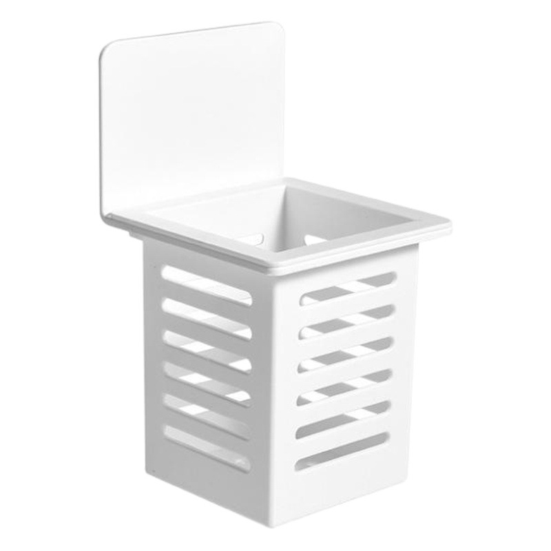 Japanese-Style Kitchen Chopstick Cage Punch-Free Wall-Mounted Household Spoon Chopstick Barrel Storage Box Storage Rack Storage Rack