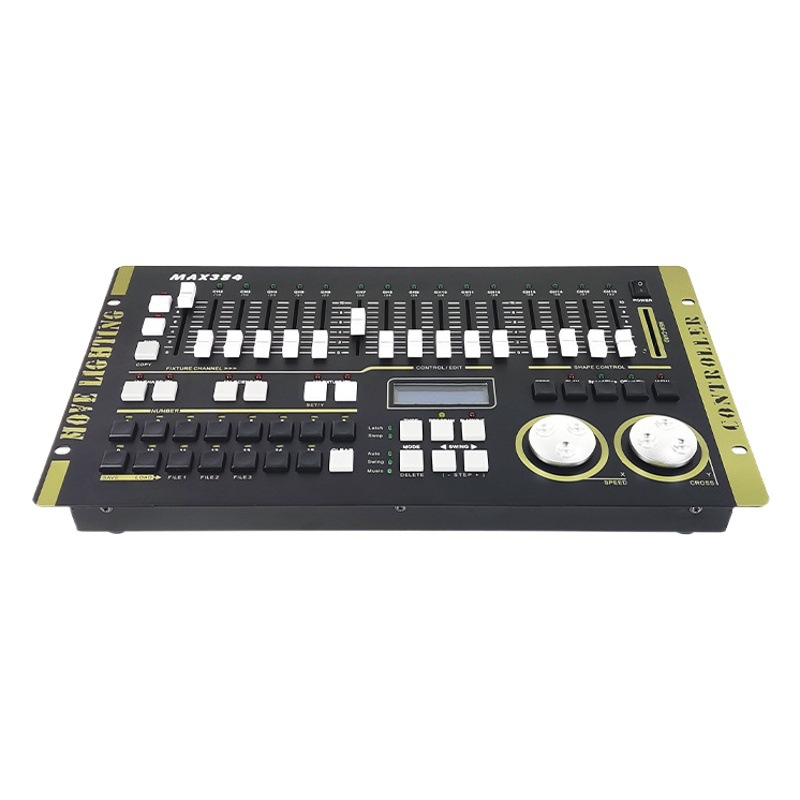 Strength MAX384 console light console DMX512 beam PAR light shaking head light console dimming controller