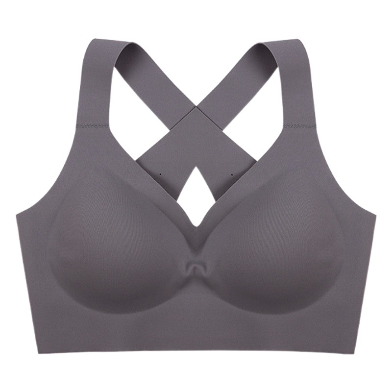 UPF50 + High Elastic Seamless Sports Underwear Summer Breathable Sun Protection UV Protection Cool Beauty Back Bra Women's Thin