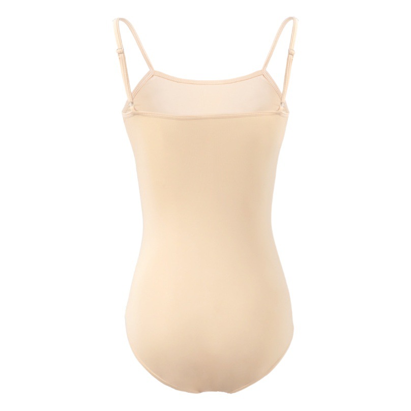 Ballet Suit Women's Base Shirt Invisible Skin Color Dance Art Test Adult Sling Strap jumpsuit