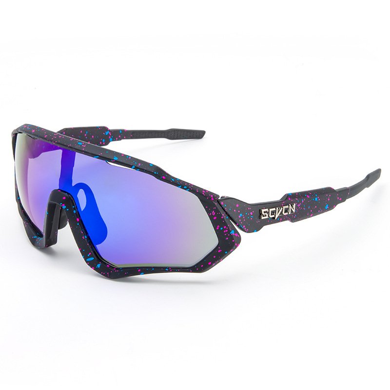 Picture of Foreign trade sunglasses men and women riding glasses outdoor sports glasses bicycle dustproof sunglasses soft nose pad wholesale