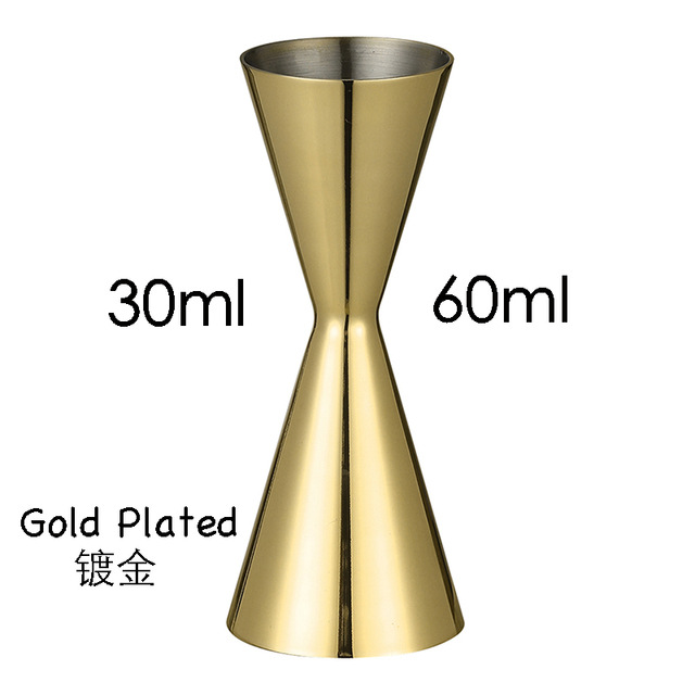 Picture of Indian-style wine measuring device Full Cup bartending double-headed measuring cup 30/60 bartender special oz cup Jigger