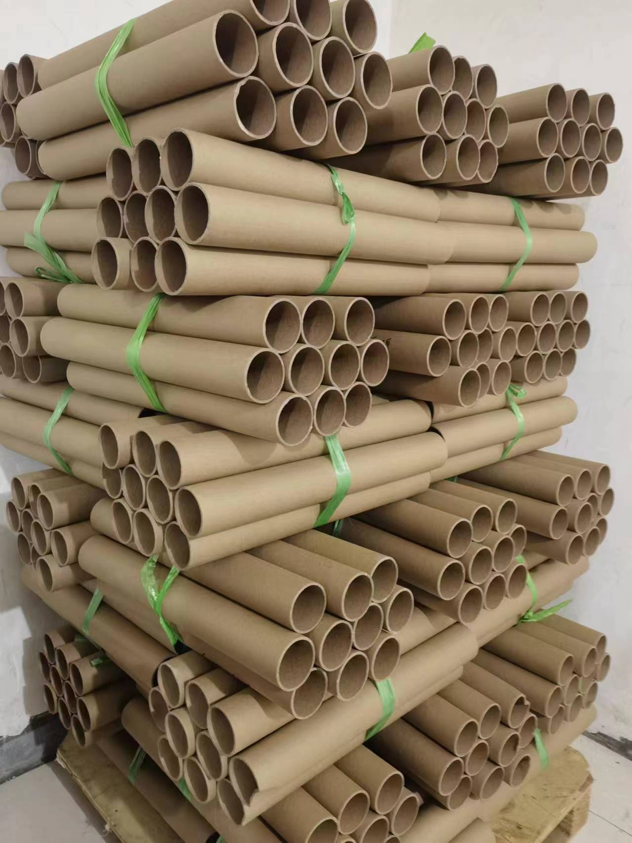 Picture of Yiwu paper tube barrel round kraft paper tube creative handmade diy poster tube paper wrapping paper painting and calligraphy barrel label tube