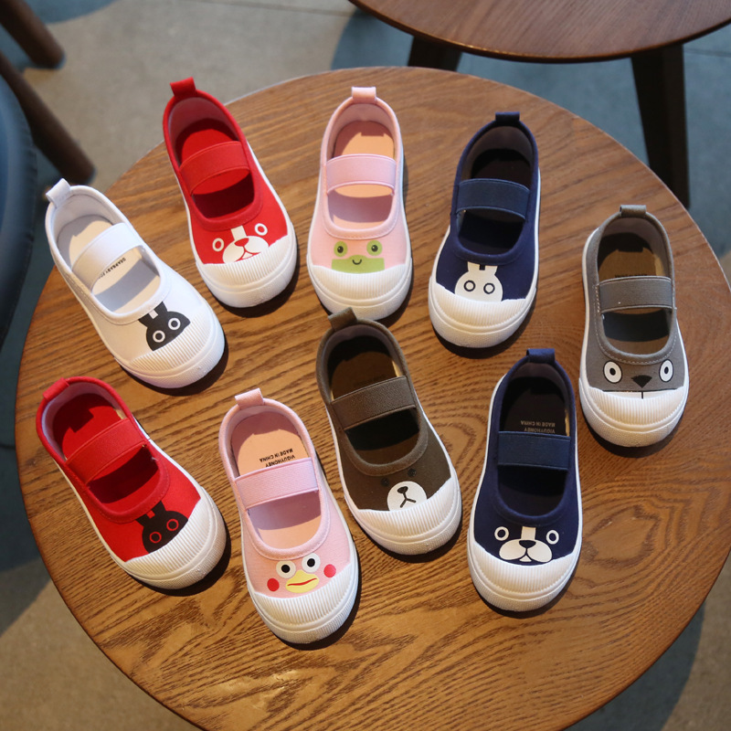 New spring and autumn children's shoes baby canvas shoes Children's casual shoes Korean fashion boys and girls student shoes manufacturers wholesale