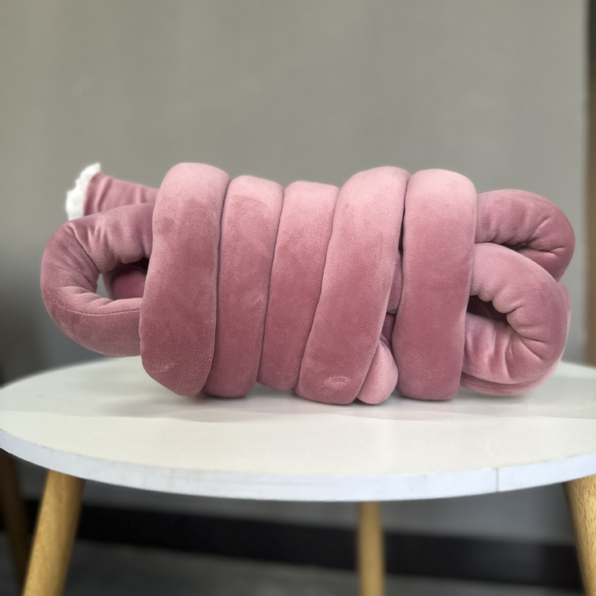 Picture of Designer fashion brand wedding 5cm thick flannel thread crib bumper strip 5cm bed circumference filling core cotton bed diy