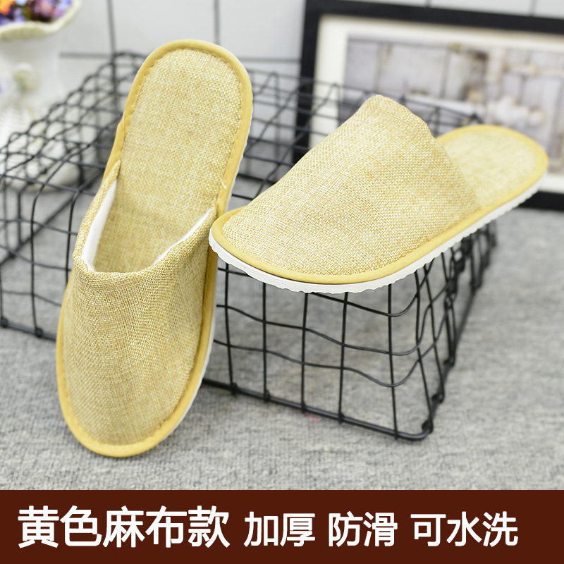 Picture of Hotel Guest House Supplies Disposable Slippers Home Aviation Coral Spot slipper Travel Beauty Salon