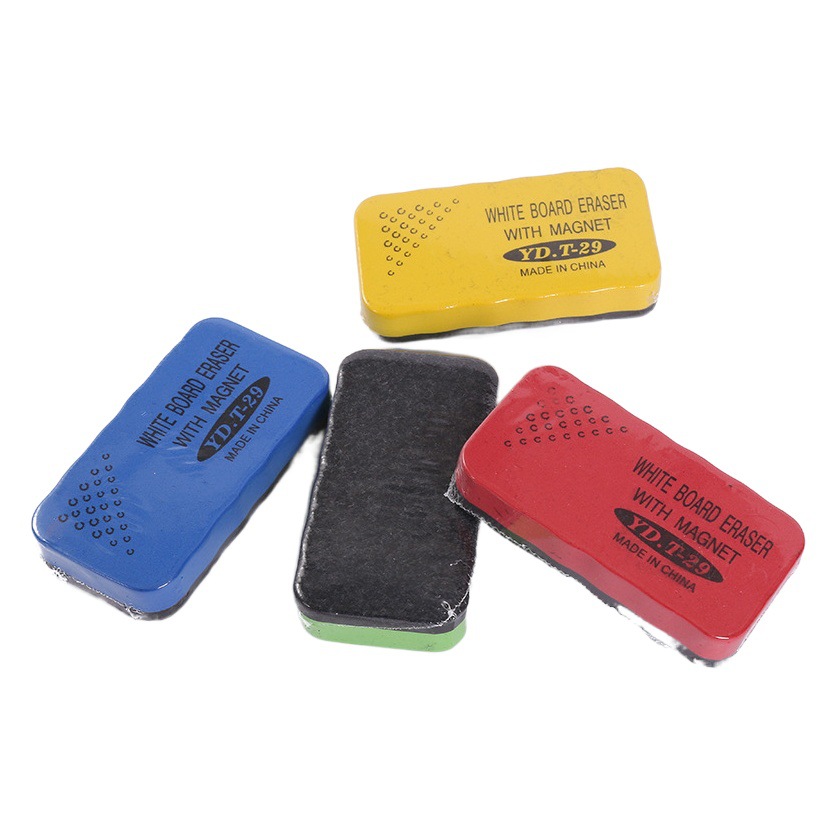 Picture of In stock wholesale EVA magnetic eraser whiteboard blackboard dual-use cartoon felt blackboard eraser color Lizheng whiteboard eraser